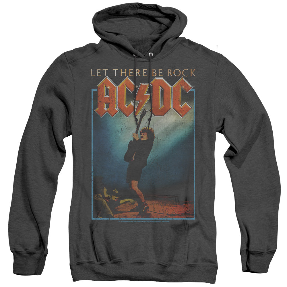 ACDC Let There Be Rock Mens Heather Hoodie Black T-Shirts, Sweatshirt | CiraTrend.com (Image 3)