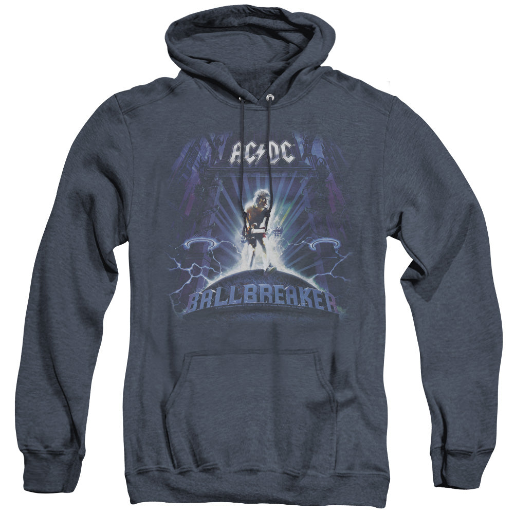 ACDC Ballbreaker Mens Heather Hoodie Navy T-Shirts, Sweatshirt | CiraTrend.com (Image 2)
