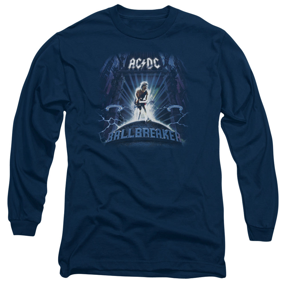 ACDC Ballbreaker Mens Long Sleeve Shirt Navy Hoodie, Sweatshirt | CiraTrend.com (Image 2)