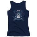 AC/DC Ballbreaker Womens Tank Top Shirt Navy Blue Hoodie, Sweatshirt | CiraTrend.com