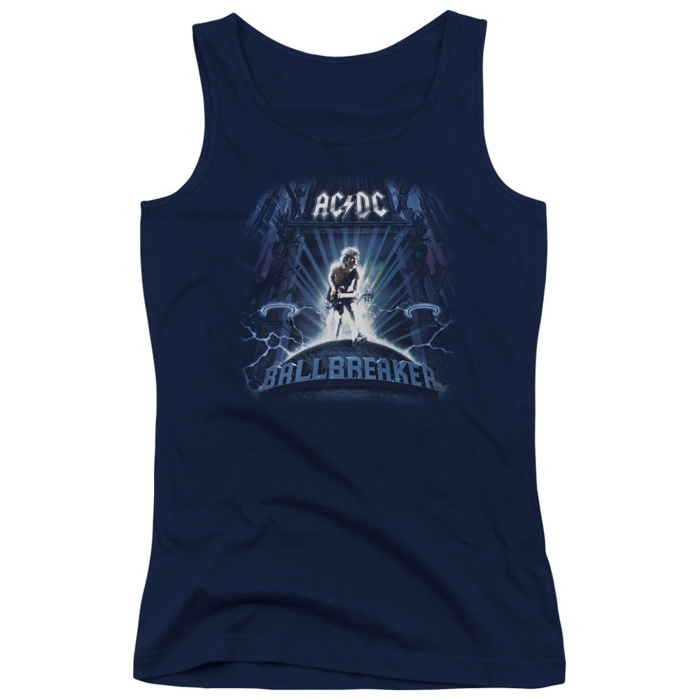 AC/DC Ballbreaker Womens Tank Top Shirt Navy Blue Hoodie, Sweatshirt | CiraTrend.com
