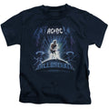 AC/DC Ballbreaker Juvenile Kids Youth T Shirt Navy Blue Hoodie, Sweatshirt | CiraTrend.com