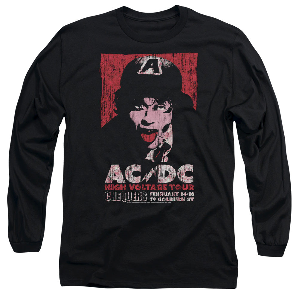 ACDC High Voltage Live 1975 Mens Long Sleeve Shirt Black Hoodie, Sweatshirt | CiraTrend.com (Image 2)