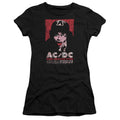 AC/DC High Voltage Live 1975 Junior Sheer Cap Sleeve Premium Bella Canvas Womens T Shirt Black Hoodie, Sweatshirt