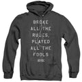 ACDC Struck Mens Heather Hoodie Black T-Shirts, Sweatshirt | CiraTrend.com (Image 1)