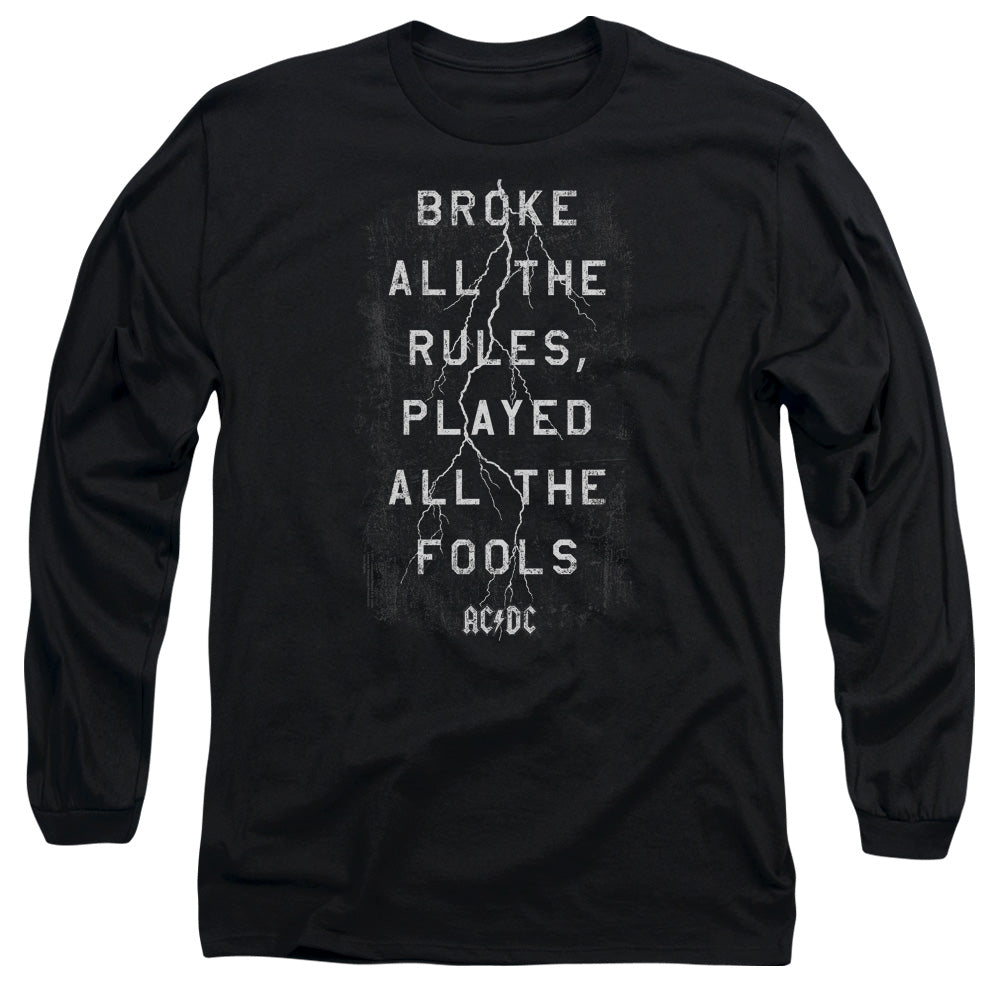 ACDC Struck Mens Long Sleeve Shirt Black Hoodie, Sweatshirt | CiraTrend.com (Image 2)