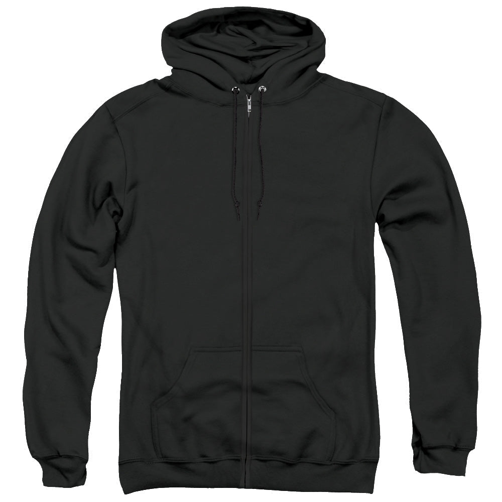 AC/DC Struck Back Print Zipper Mens Hoodie Black T-Shirts, Sweatshirt | CiraTrend.com (Image 2)