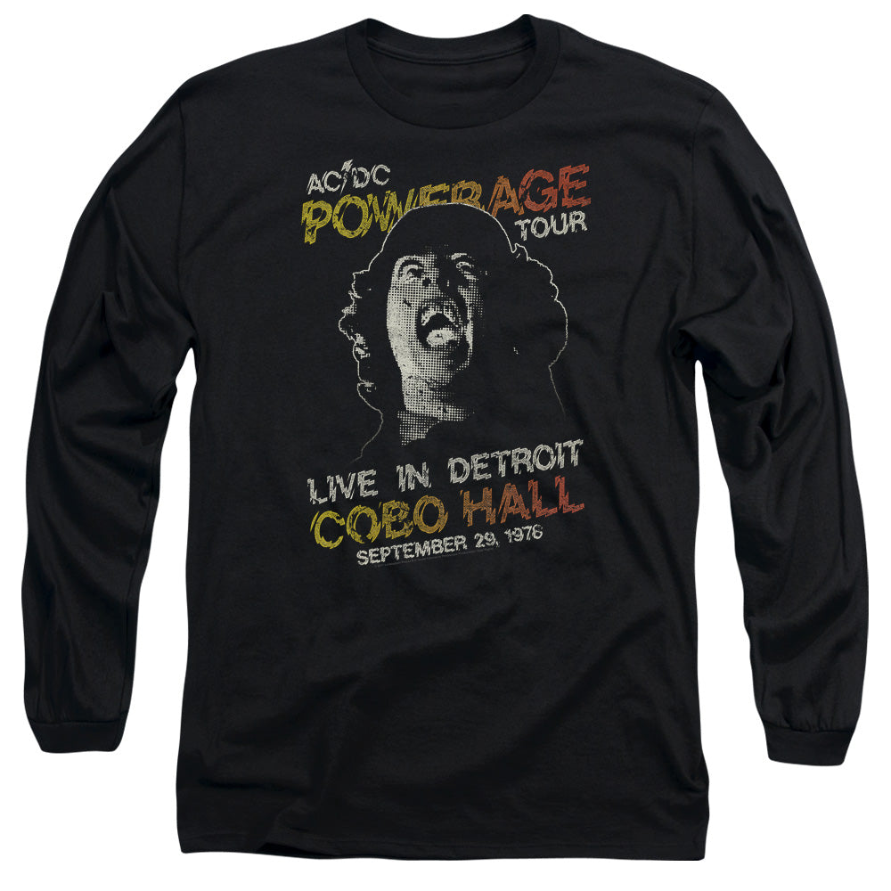 ACDC Powerage Tour Mens Long Sleeve Shirt Black Hoodie, Sweatshirt | CiraTrend.com (Image 2)