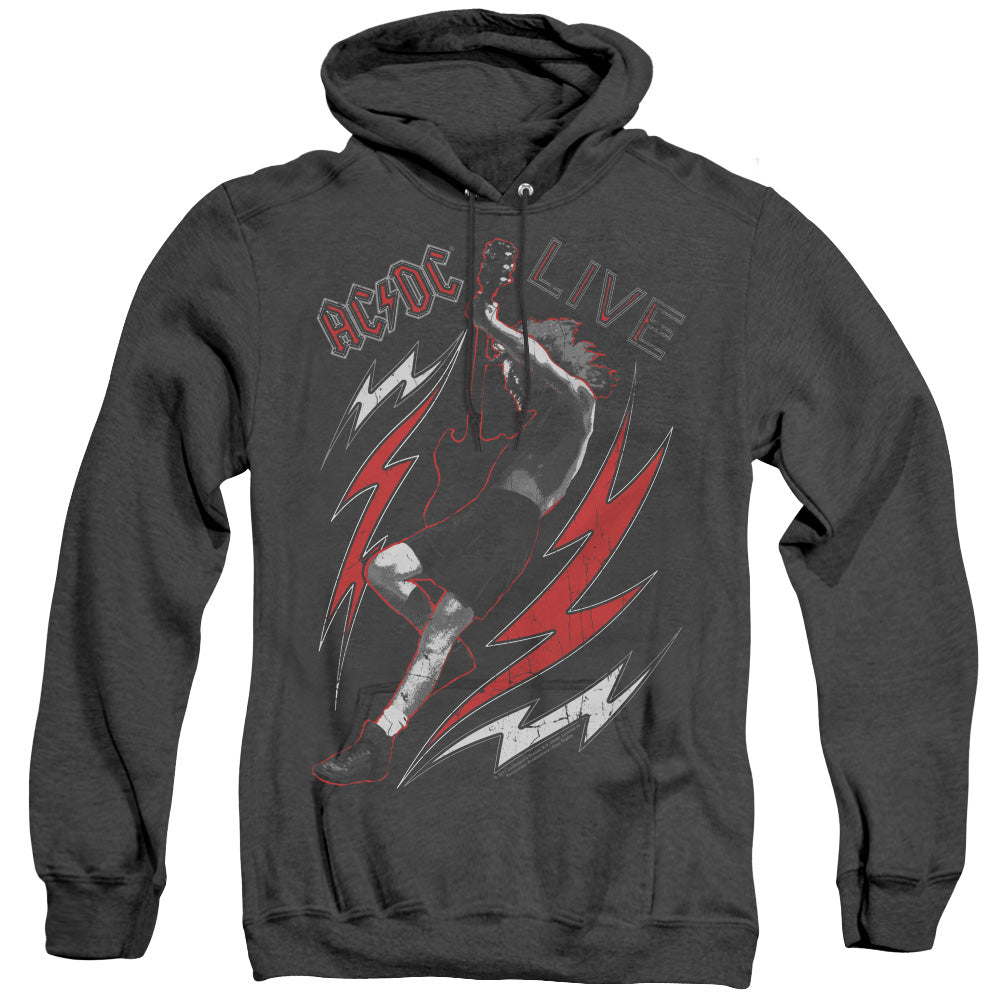 ACDC Live Mens Heather Hoodie Black T-Shirts, Sweatshirt | CiraTrend.com (Image 4)