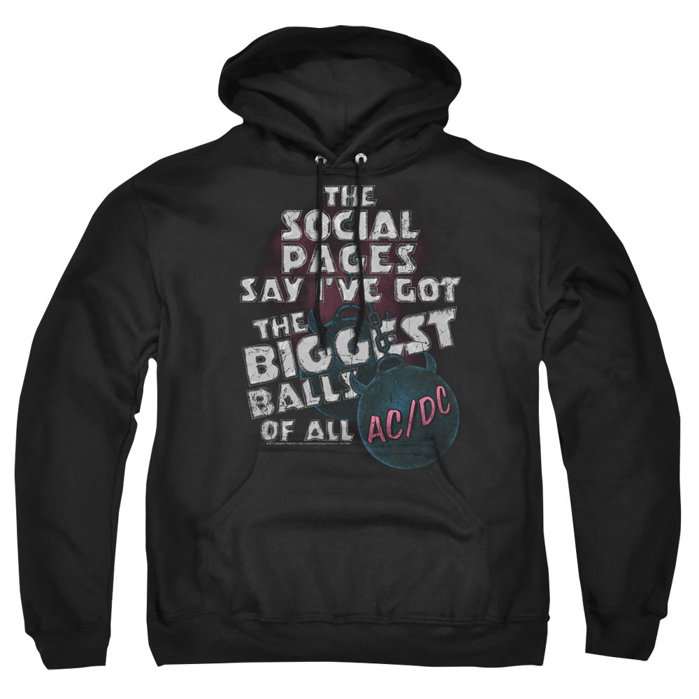 Acdc Big Balls Mens Hoodie Black T-Shirts, Sweatshirt | CiraTrend.com (Image 3)