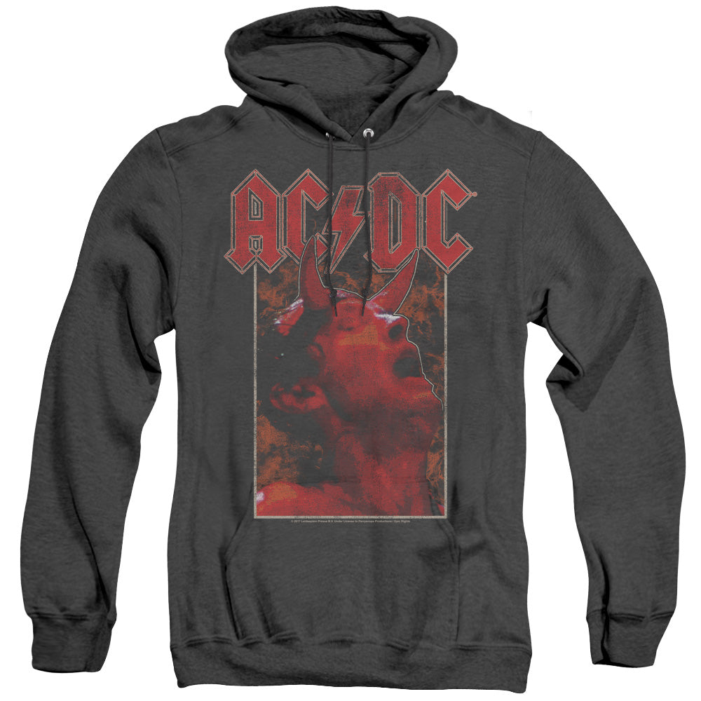 AC/DC Horns Heather Mens Hoodie Black T-Shirts, Sweatshirt | CiraTrend.com