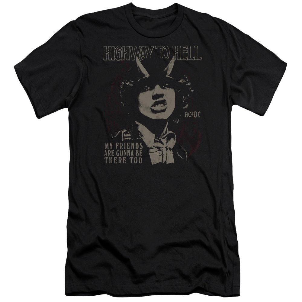 AC/DC My Friends Premium Bella Canvas Slim Fit Mens T Shirt Black Hoodie, Sweatshirt | CiraTrend.com