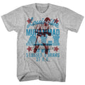 Muhammad Ali Mens S/S T-Shirt - Overlay - Heather Gray Heather Hoodie, Sweatshirt | CiraTrend.com