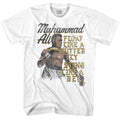Muhammad Ali Mens S/S T-Shirt - Floatsting - Solid White Hoodie, Sweatshirt | CiraTrend.com