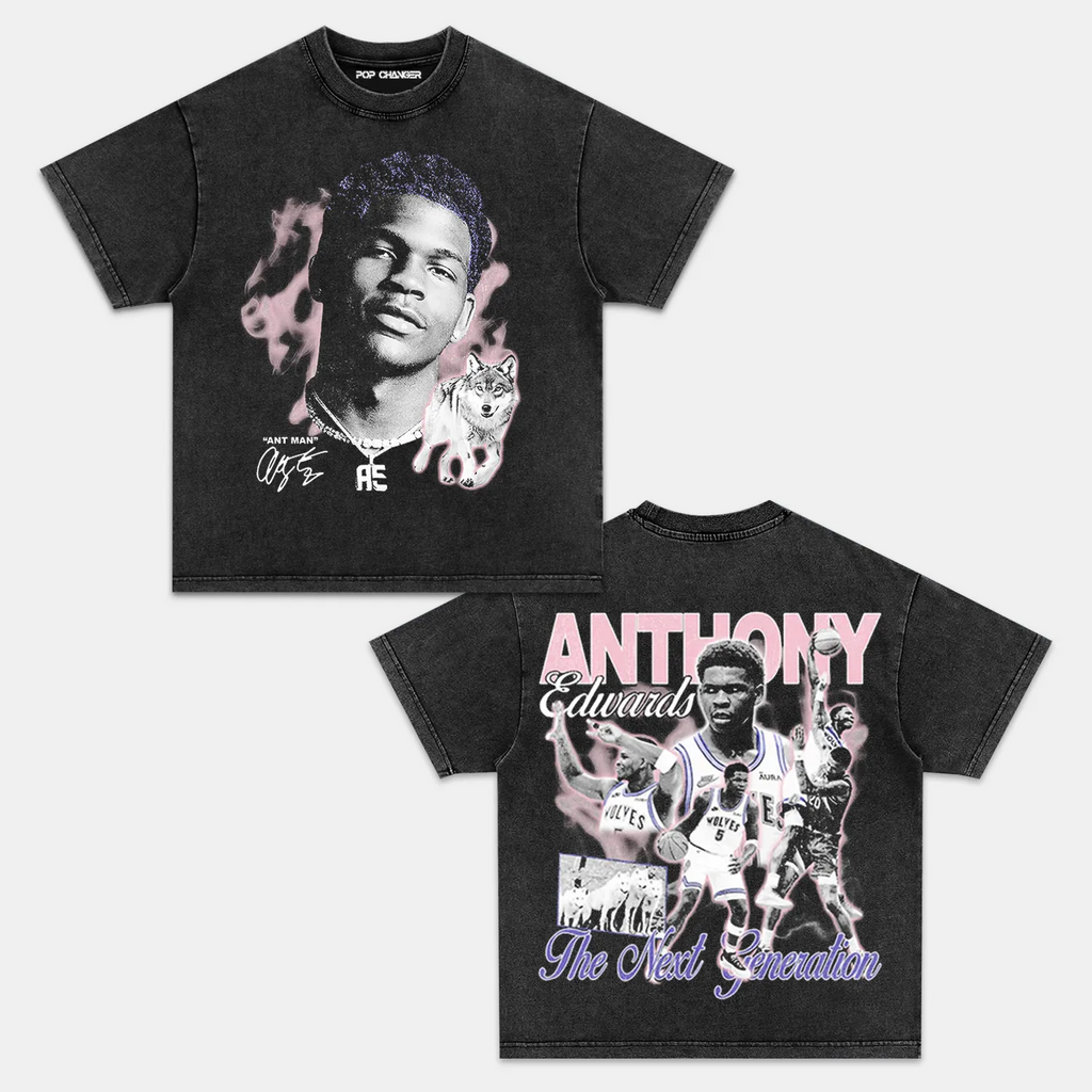 ANTHONY EDWARDS TEE. 4.24 Hoodie, Sweatshirt | CiraTrend.com (Image 2)
