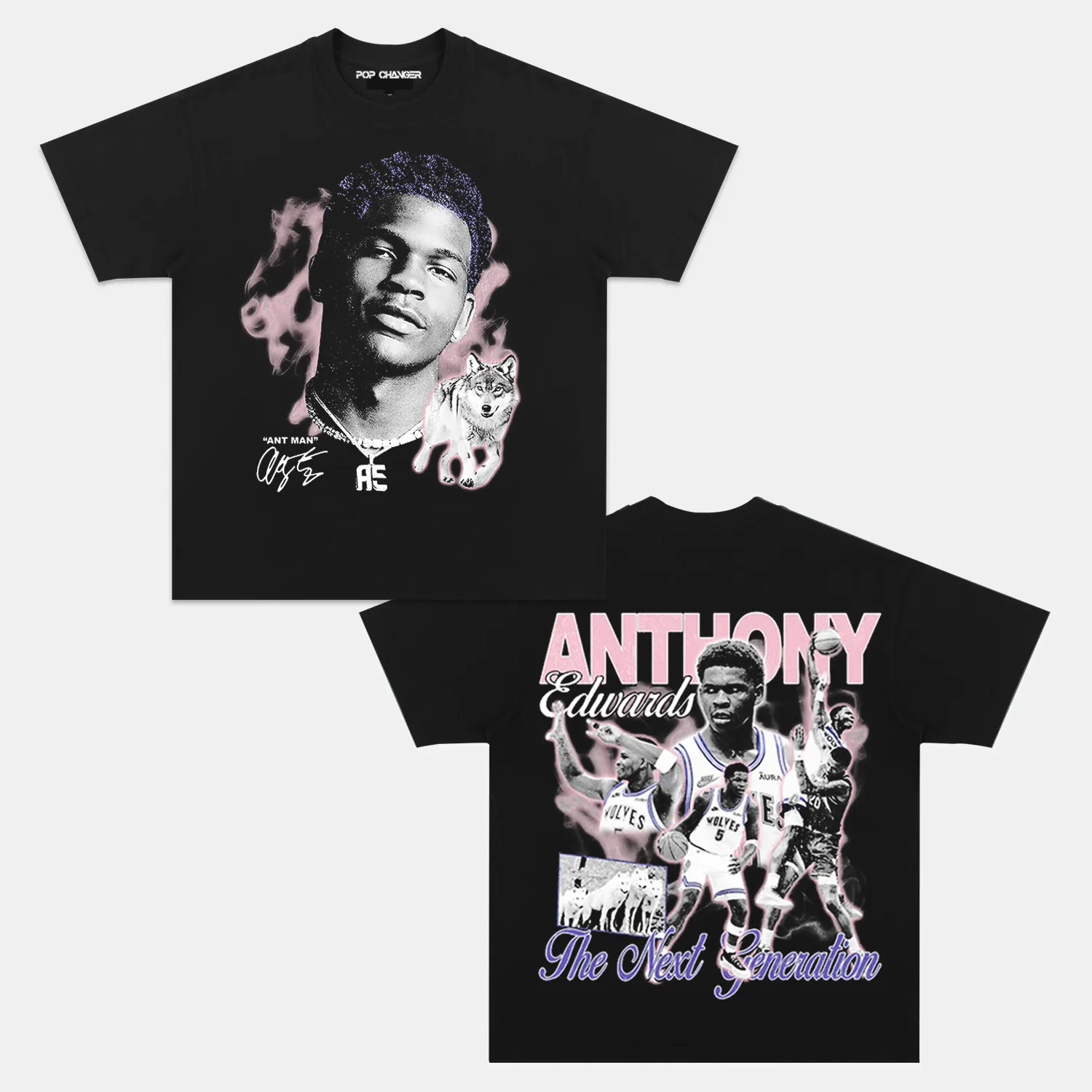ANTHONY EDWARDS TEE. 4.24 Hoodie, Sweatshirt | CiraTrend.com (Image 3)