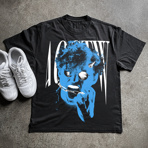 'RESTRAINT' HEAVYWEIGHT BLACK T-SHIRT Hoodie, Sweatshirt | CiraTrend.com (Image 1)