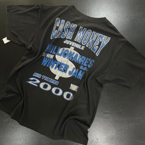 '00 HOT BOYS CASH MONEY MILLIONAIRES RARE TOUR WASHED HEAVYWEIGHT T-SHIRT Hoodie, Sweatshirt | CiraTrend.com (Image 2)