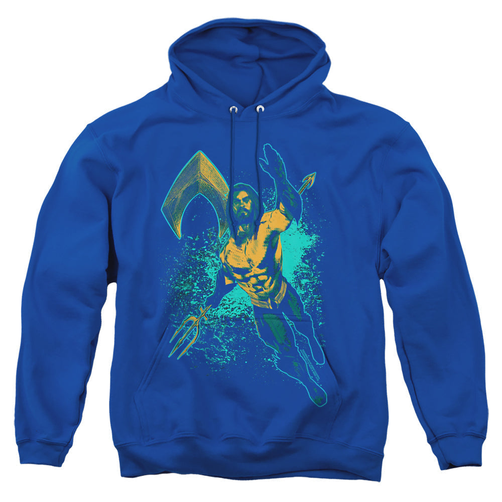 Aquaman Movie Make A Splash Mens Hoodie Navy T-Shirts, Sweatshirt | CiraTrend.com (Image 3)