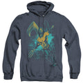 Aquaman Movie Make A Splash Heather Mens Hoodie Navy Blue T-Shirts, Sweatshirt | CiraTrend.com