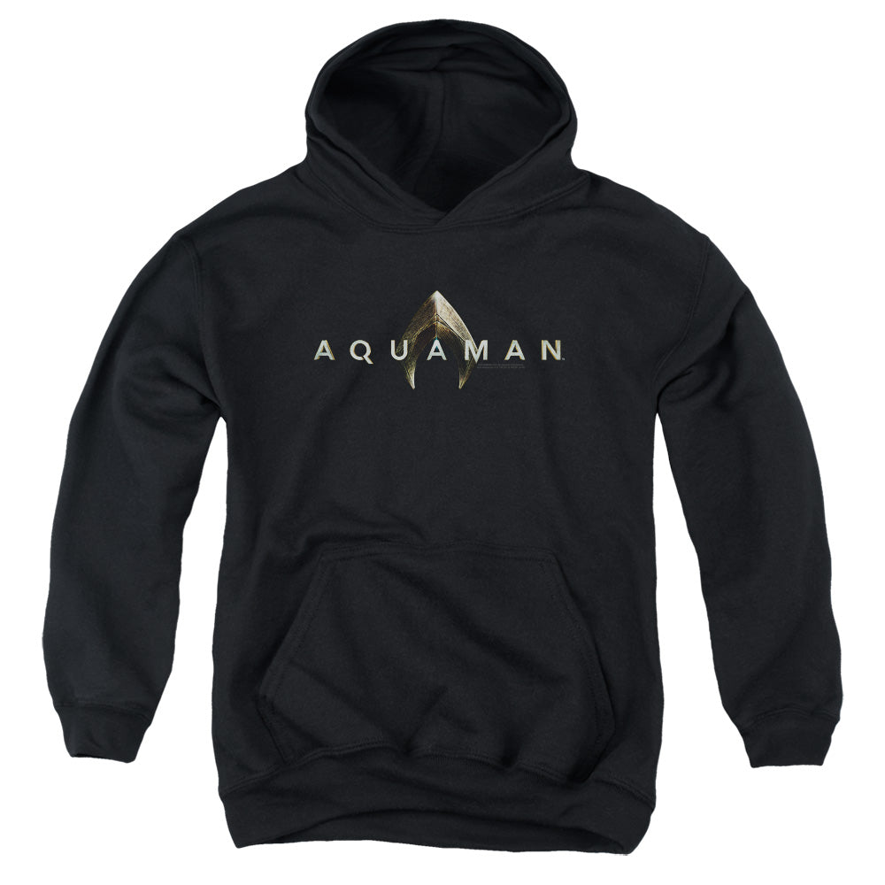 Aquaman Movie Logo Kids Youth Hoodie Black T-Shirts, Sweatshirt | CiraTrend.com