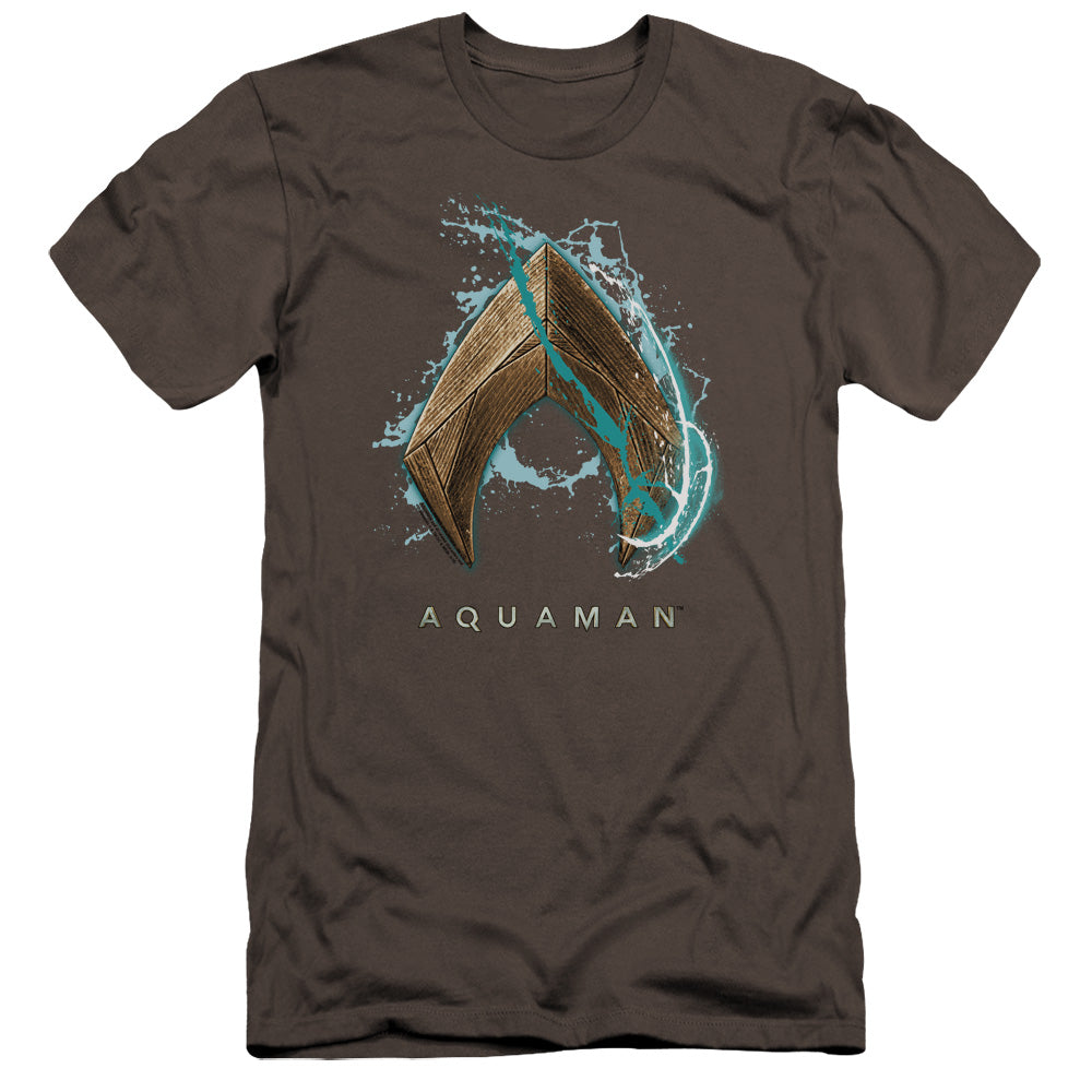 Aquaman Movie Water Shield Premium Bella Canvas Slim Fit Mens T Shirt Charcoal Hoodie, Sweatshirt | CiraTrend.com