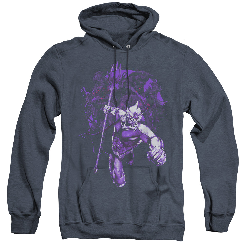 Aquaman Movie Evil Doers Mens Heather Hoodie Navy T-Shirts, Sweatshirt | CiraTrend.com (Image 2)