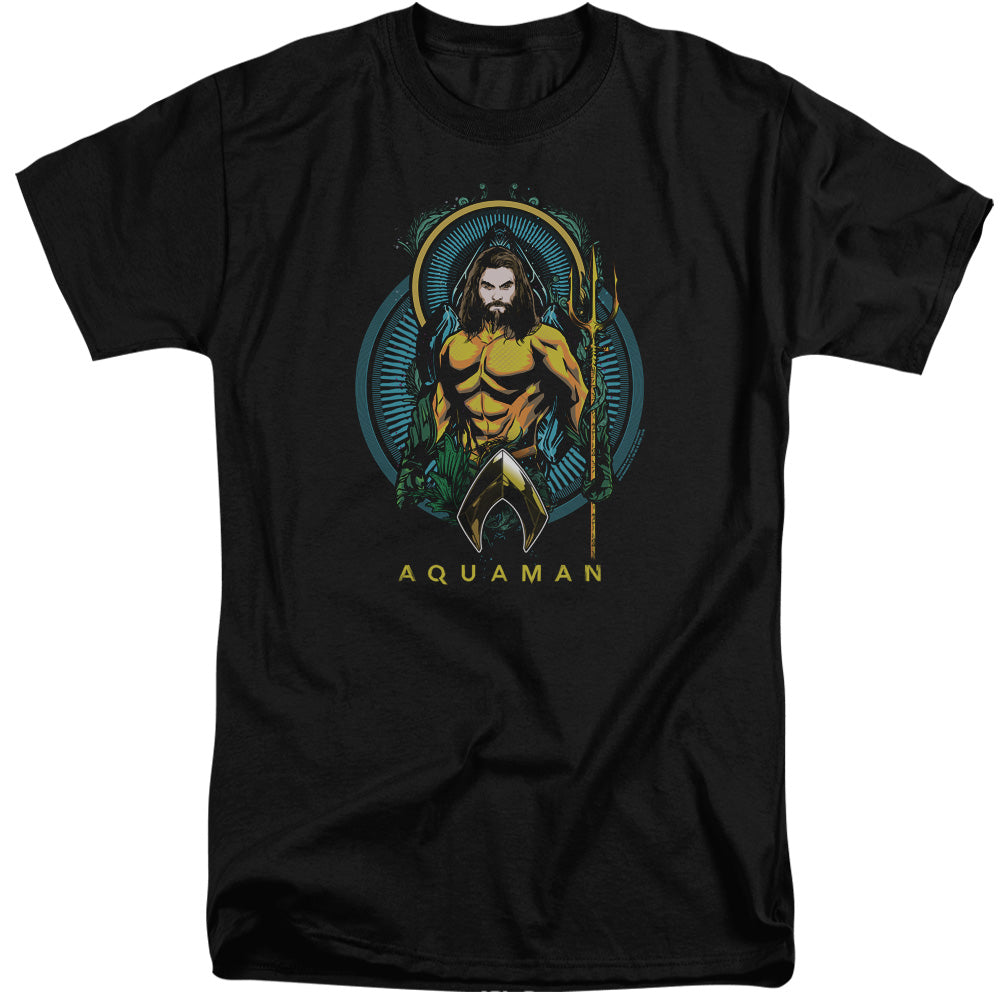 Aquaman Movie Aqua Nouveau Mens Tall T Shirt Black Hoodie, Sweatshirt | CiraTrend.com (Image 1)
