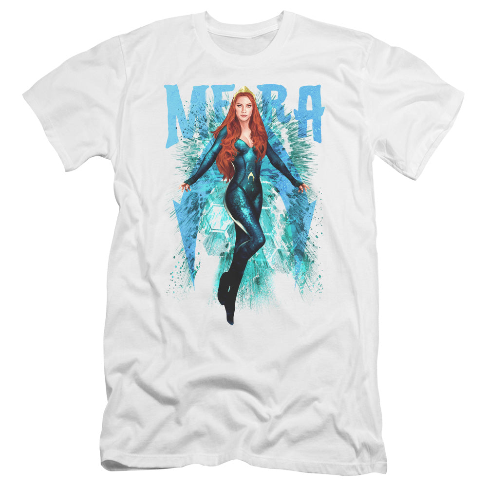 Aquaman Movie Mera Premium Bella Canvas Slim Fit Mens T Shirt White Hoodie, Sweatshirt | CiraTrend.com