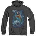 Aquaman Movie Swimming With Sharks Heather Mens Hoodie Black T-Shirts, Sweatshirt | CiraTrend.com