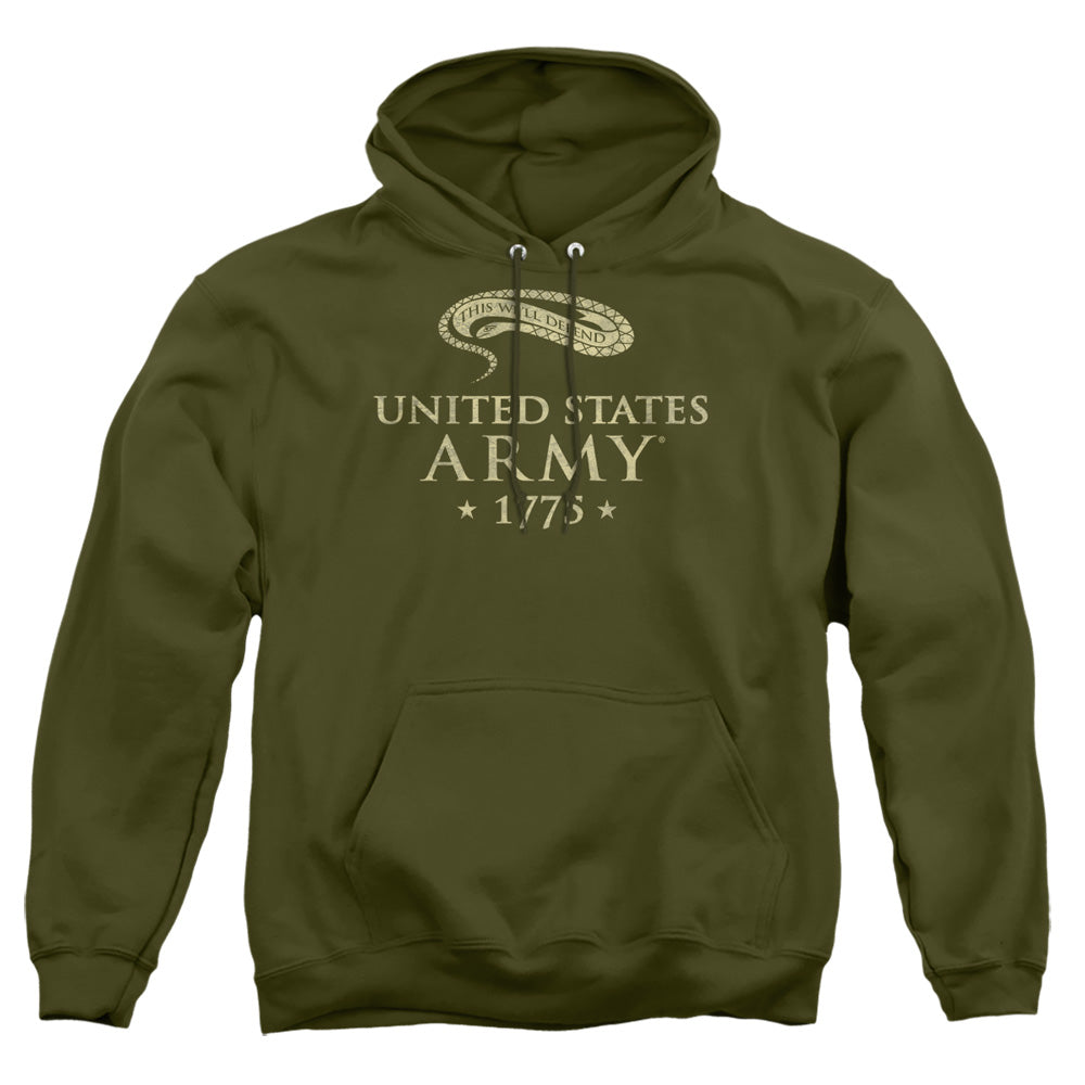 Army Well Defend Mens Hoodie Military Green T-Shirts, Sweatshirt | CiraTrend.com (Image 3)