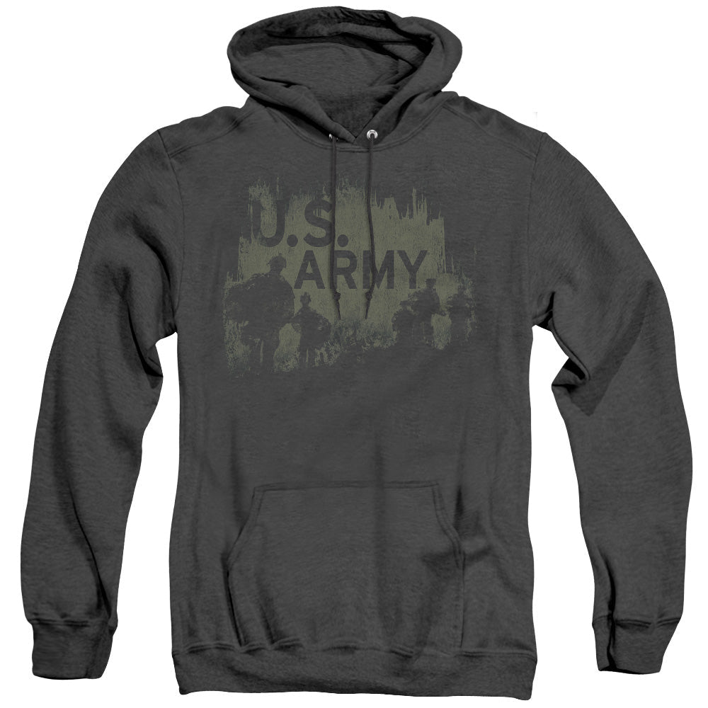 Army Soldiers Mens Heather Hoodie Black T-Shirts, Sweatshirt | CiraTrend.com (Image 1)