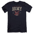 Army Arch Premium Bella Canvas Slim Fit Mens T Shirt Navy Blue Hoodie, Sweatshirt | CiraTrend.com