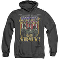 Army Go Army Mens Heather Hoodie Black T-Shirts, Sweatshirt | CiraTrend.com (Image 1)