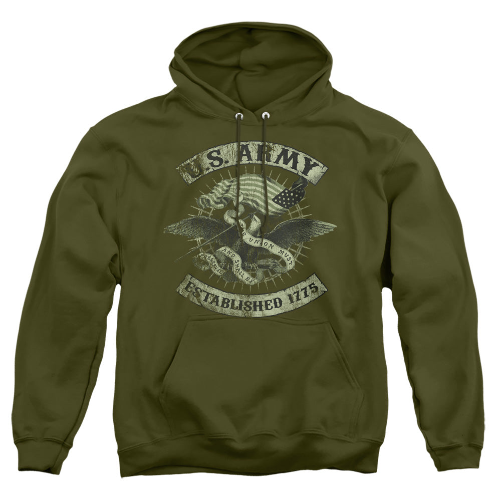 Army Union Eagle Mens Hoodie Military Green T-Shirts, Sweatshirt | CiraTrend.com (Image 4)