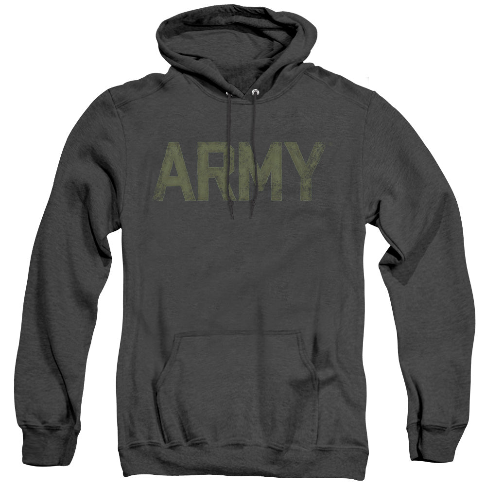 Army Type Mens Heather Hoodie Black T-Shirts, Sweatshirt | CiraTrend.com (Image 5)