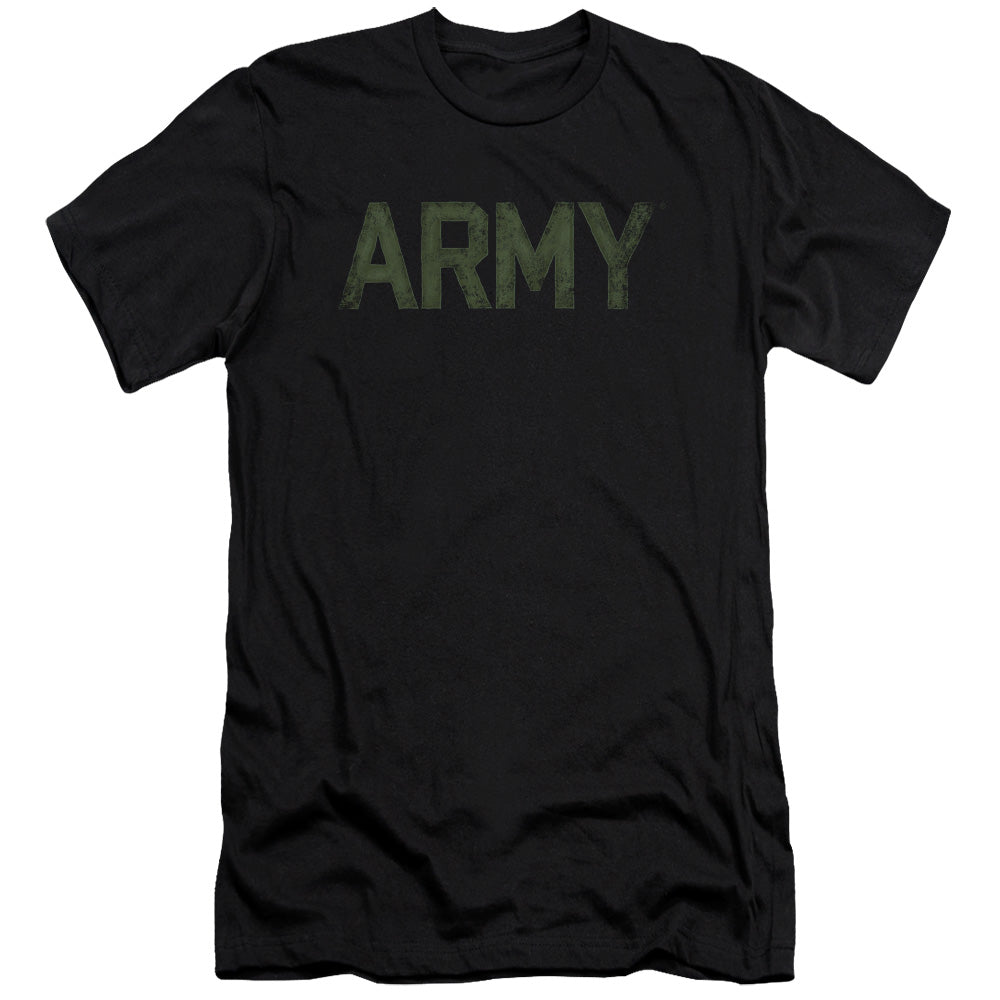 Army Type Premium Bella Canvas Slim Fit Mens T Shirt Black Hoodie, Sweatshirt | CiraTrend.com (Image 2)