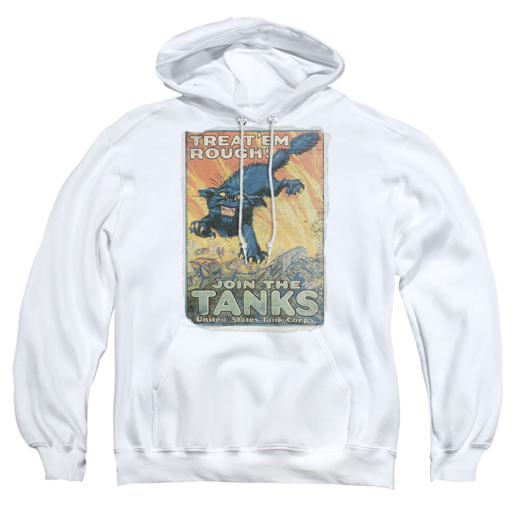 Army Treat Em Rough Mens Hoodie White T-Shirts, Sweatshirt | CiraTrend.com (Image 5)
