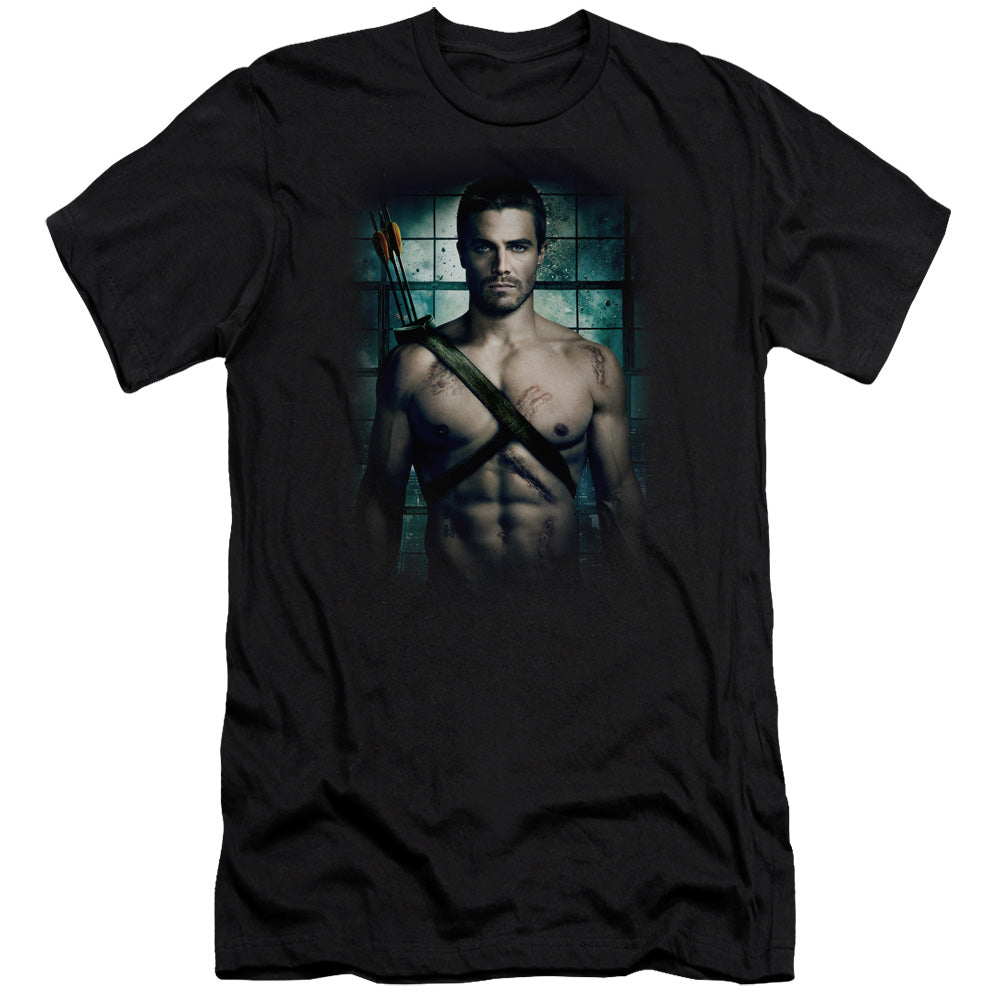 Arrow Shirtless Premium Bella Canvas Slim Fit Mens T Shirt Black Hoodie, Sweatshirt | CiraTrend.com (Image 1)