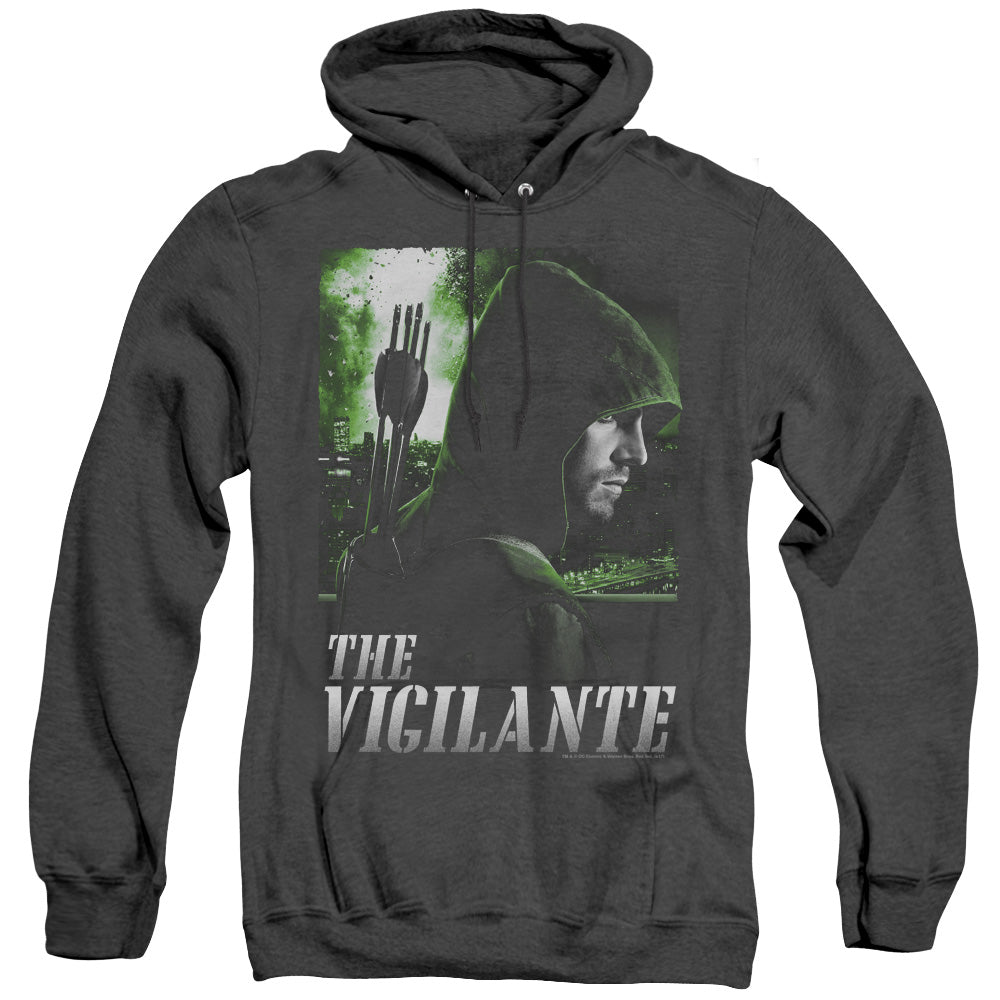 Arrow Star City Defender Mens Heather Hoodie Black T-Shirts, Sweatshirt | CiraTrend.com (Image 5)
