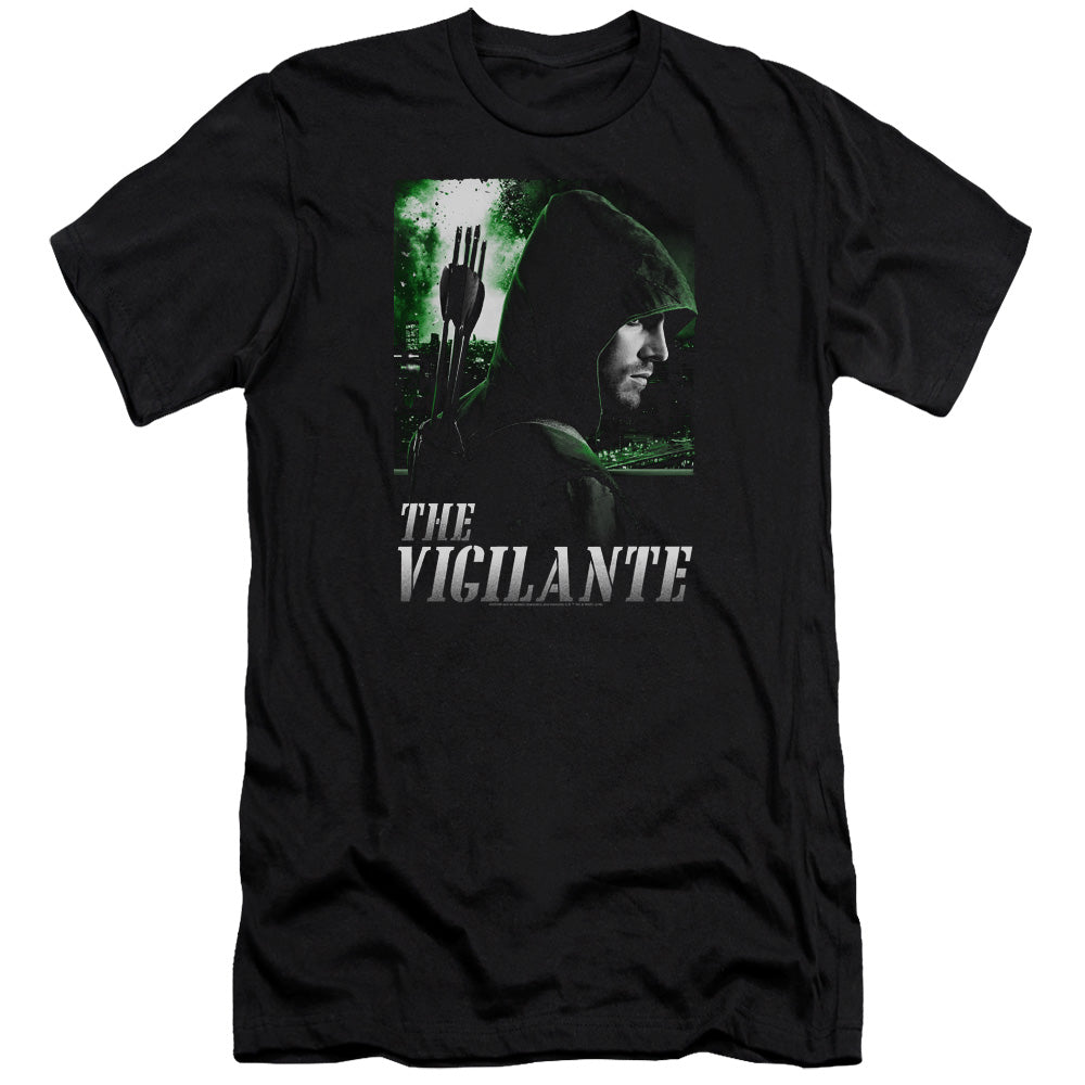 Arrow Star City Defender Premium Bella Canvas Slim Fit Mens T Shirt Black Hoodie, Sweatshirt | CiraTrend.com (Image 1)