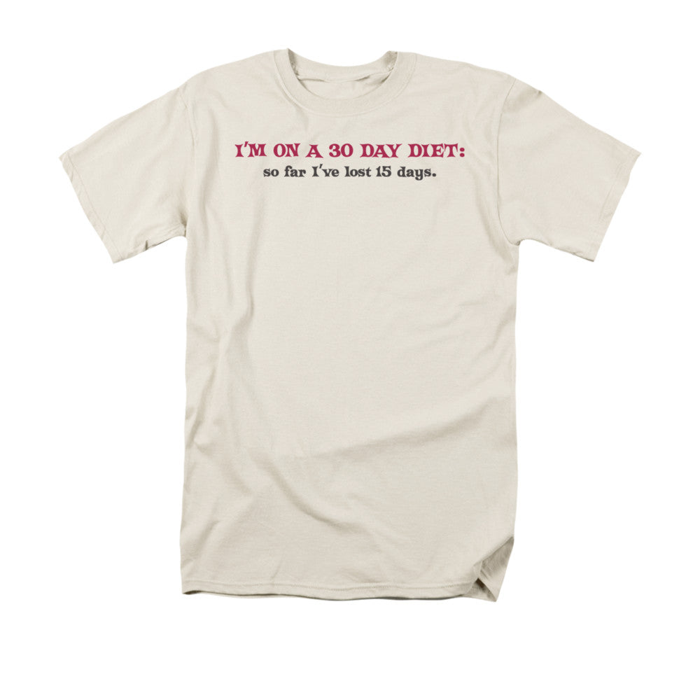 30 Day Diet Mens T Shirt Cream Hoodie, Sweatshirt | CiraTrend.com (Image 1)