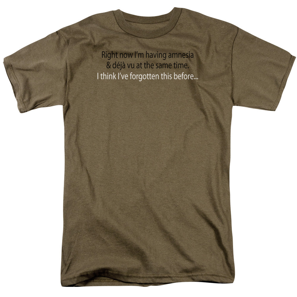 Amnesia & Deja Vu Mens T Shirt Safari Green Hoodie, Sweatshirt | CiraTrend.com