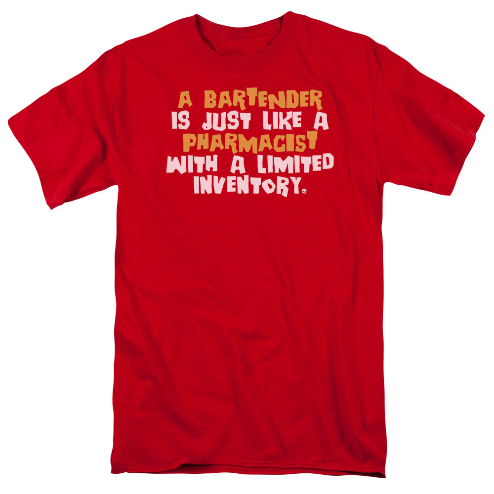 Bartender Pharmacist Mens T Shirt Red Hoodie, Sweatshirt | CiraTrend.com