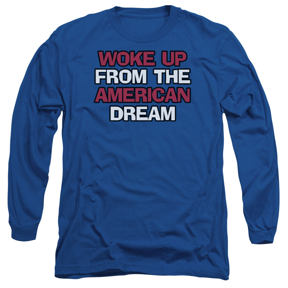 Amreican Dream Mens Long Sleeve Shirt Royal Blue Hoodie, Sweatshirt | CiraTrend.com (Image 2)