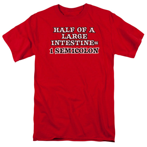 1 Semicolon Mens T Shirt Red Hoodie, Sweatshirt | CiraTrend.com