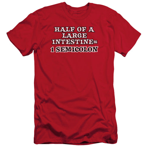 1 Semicolon Hbo Premium Bella Canvas Slim Fit Mens T Shirt Red Hoodie, Sweatshirt | CiraTrend.com (Image 1)
