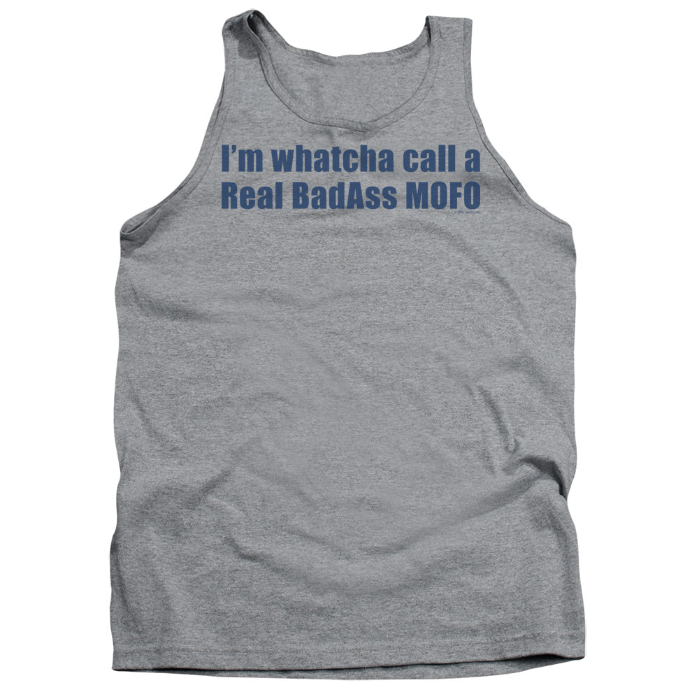 Badass Mofo Mens Tank Top Shirt Athletic Heather Hoodie, Sweatshirt | CiraTrend.com (Image 2)