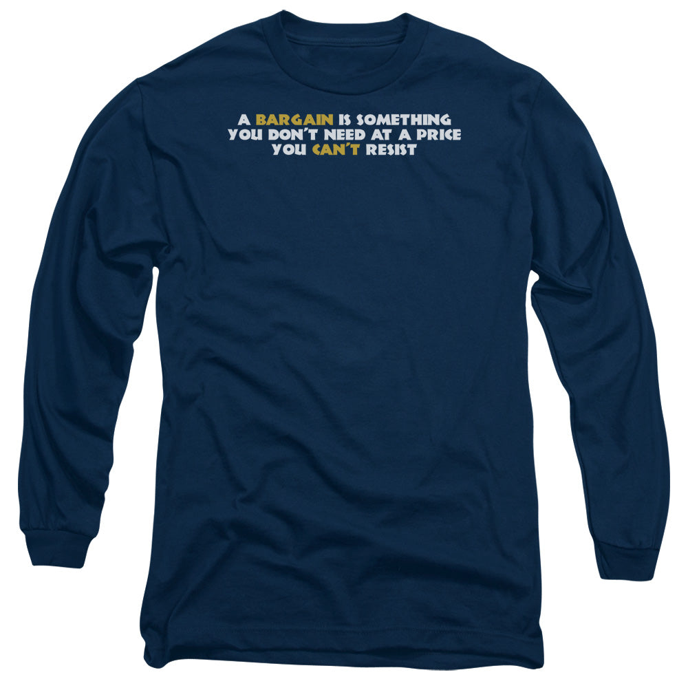 A Bargain Mens Long Sleeve Shirt Navy Hoodie, Sweatshirt | CiraTrend.com (Image 1)