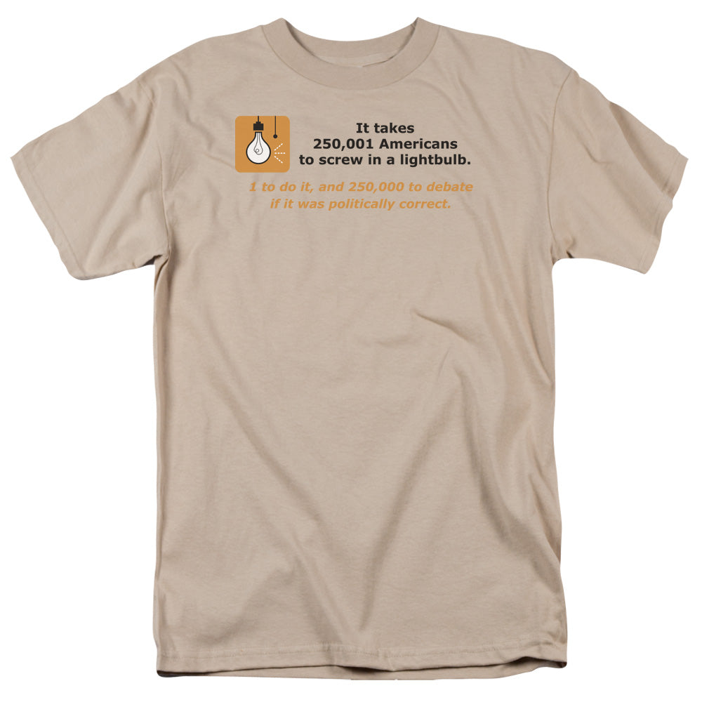 American Lightbulb Mens T Shirt Sand Hoodie, Sweatshirt | CiraTrend.com (Image 1)